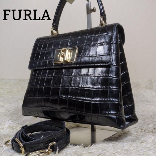 Borsa tracolla furla - furla, nera