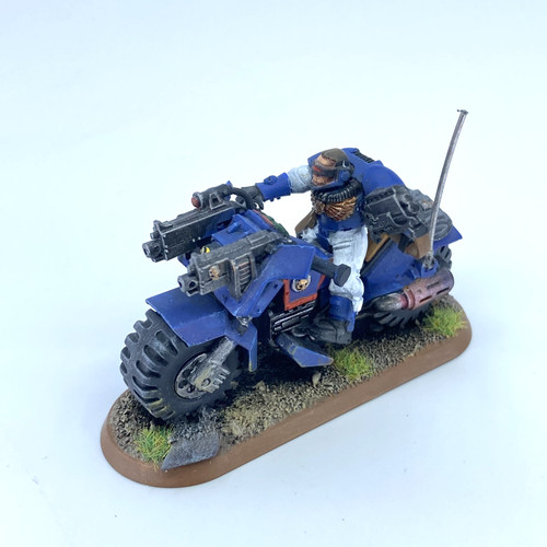 Ultramarines scout bike - ultramarines,