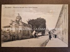CARTOLINA FOLIGNO Palazzina Bernabò fuori Porta Romana - ANNO 1912 - fp - VG