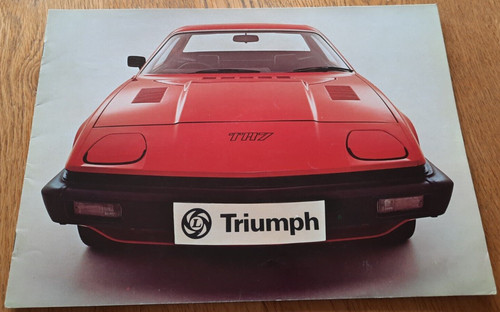Brochure vendita auto triumph - brochure,