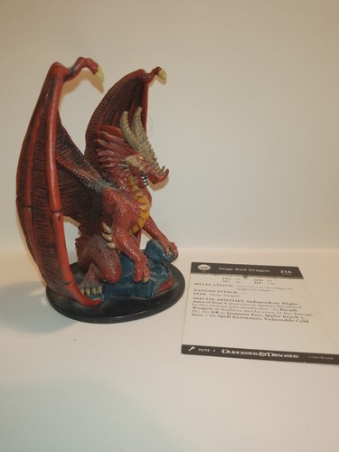 Huge red dragon 72 - red,