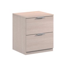 KIT COMODINO 2 CASSETTI 46X38X34 ROVERE CHIARO