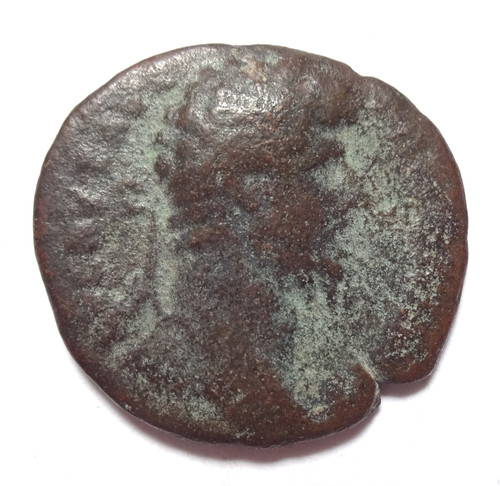 Moneta romana lucius verus - romana,