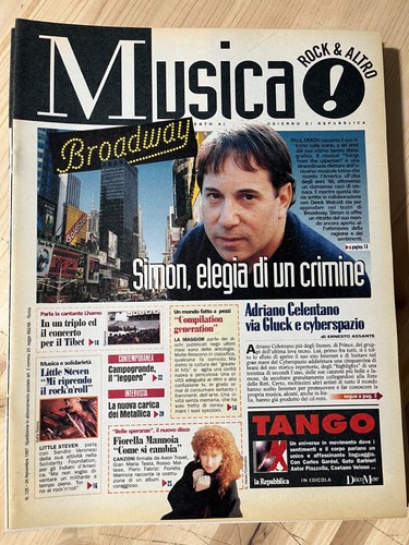 Rivista musica rock altro - rivista, &