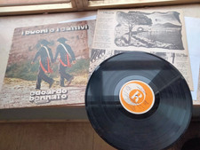 vinili lp 33 giri Edoardo Bennato, I Buoni e i Cattivi + INNER ORIGINALE