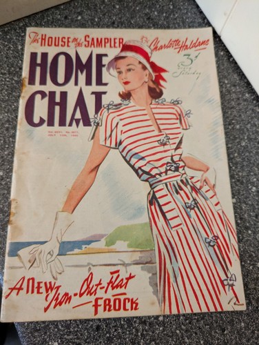 Vintage home chat - vintage, magazine