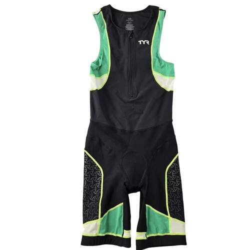 Tyr tank uomo nero - nero, triathlon