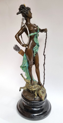 Scultura bronzo diana dea - scultura,