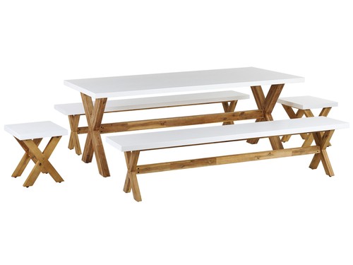 Set esterno con - da, in