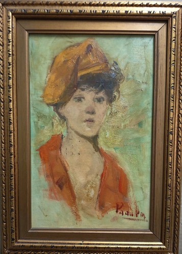 Antico quadro dipinto firmato - quadro,