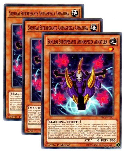 Set samurai superpesante - 3x,