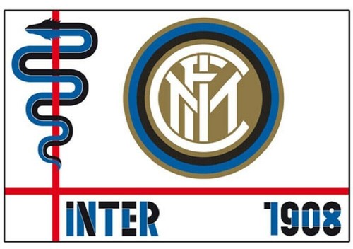 Bandiera inter 1908 ufficiale - bandiera,