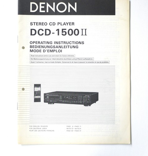 Lettore originale denon - lettore, cd