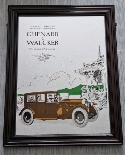 Vintage chenard walcker - chenard,
