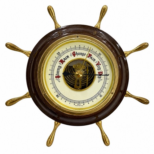 Barometro ruota nave tiglio