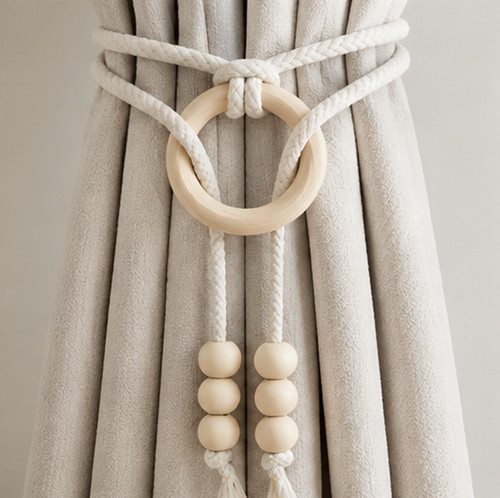 Pezzi porta tende boho - 2,