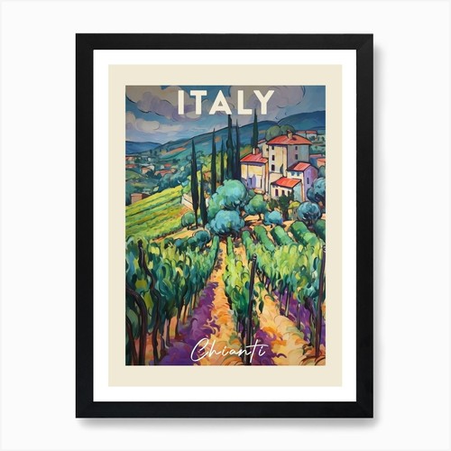 Quadro chianti italia - chianti, 4