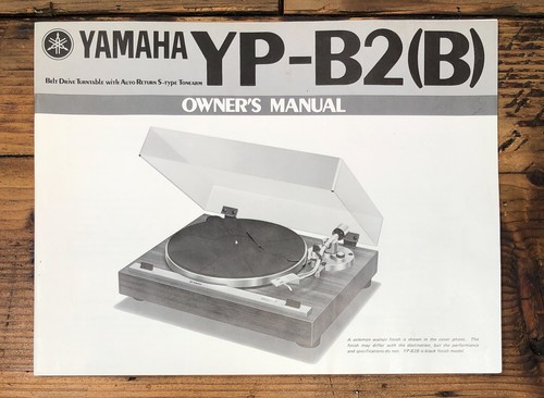 Yamaha b2 - yamaha, yp-b2