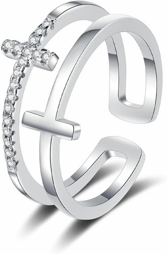 Anello croce argento 925 - croce,