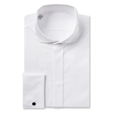 Bianco Ali Colletto Camicia