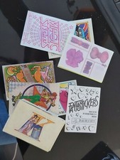 LOTTO FIGURINE PANINI 25 FANTASTICKERS e 16 MAGICSTICKERS ANNI 80