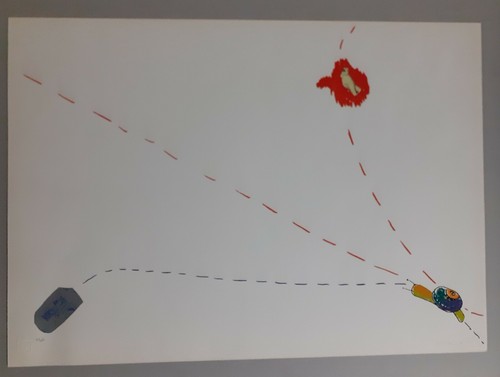 Giulio turcato serigrafia - turcato,