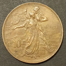 10 CENTESIMI 1911