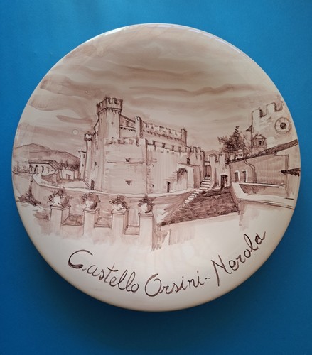 Nerola piatto ceramica - piatto, in