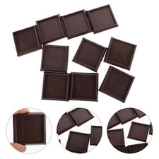  10 Pezzi Tazze Pavimenti Mobili per Piedi Coprigambe Caster Pavimenti in Legno Duro