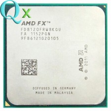 AMD FX 8120 Socket AM3+ Processore CPU 8C 3,1 GHz FD8120FRW8KGU 125W