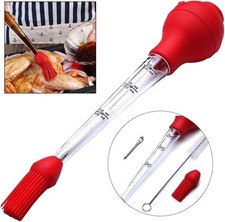 Chef Remi Turkey Baster Kit-4 in 1-senza BPA/resistente al calore per tacchino