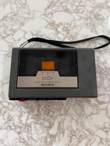 Sony cassette corder used and - used,