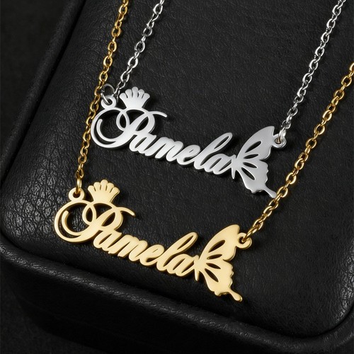 Collana personalizzata acciaio - collana,