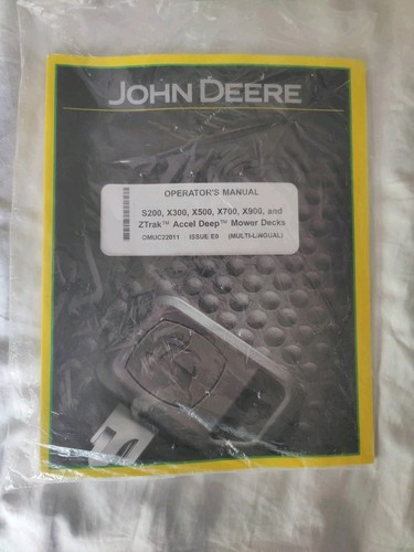 John deere manuale operatore - deere,