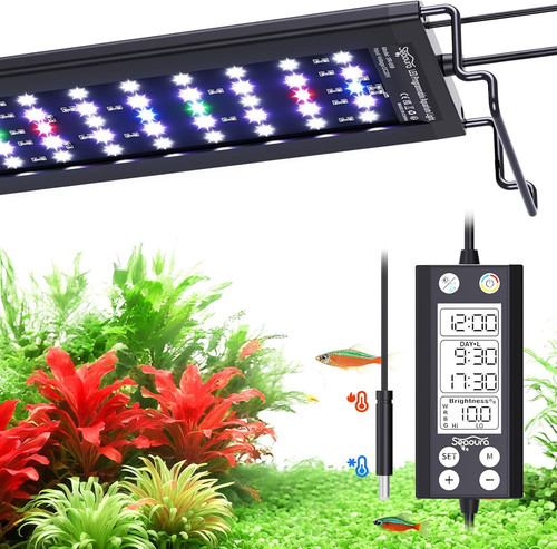 Luce led acquario con - luce,