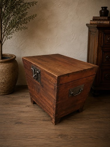 Raro baule rustico legno - rustico,