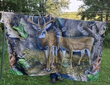 Tende mimetiche Buck And Doe 2 pannelli. Cabina 41" X61", cervo, uomo grotta