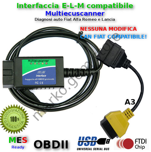 Interfaccia diagnosi - , e
