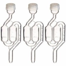 Twin Bubbler Airlocks (3 Pack)