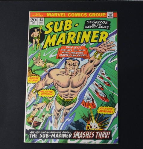 Sub mariner marvel comics - #63,