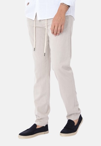 Pantaloni uomo eleganti lino - pantaloni,