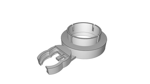 Alloggiamento illuminatore led - alloggiamento,