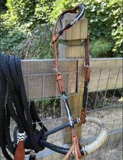 Bitless Hackamore Rawhide