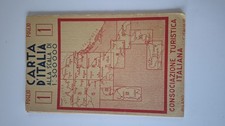Lotto 13 carte geografiche pubblicate dalla Consociazione Turistica Italiana