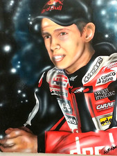   CASEY STONER - Olio su Tela