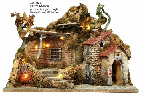 Presepe artiginale mod pf010 - presepe, mod.