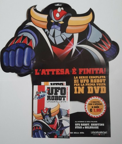 Ufo robot goldrake dvd prima - robot,