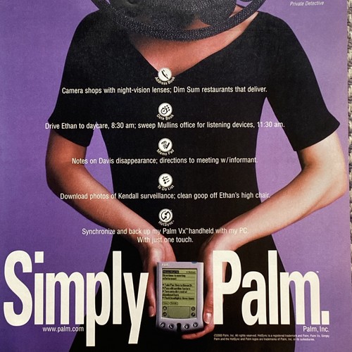 2000 palm pda palmare - palm,