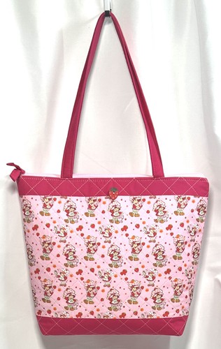 Borsa corta fragola trapuntata