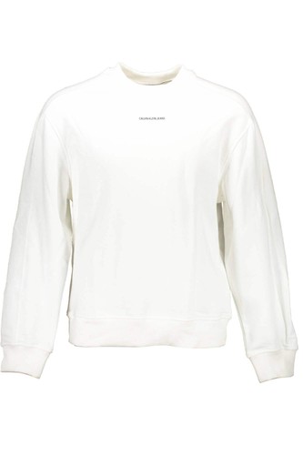 Felpa calvin klein bianco - felpa,